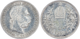 Franz Joseph I., 1 Krone 1905, Vienna