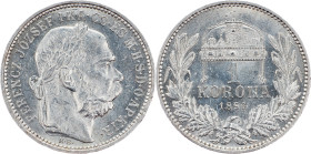 Franz Joseph I., 1 Korona 1896, KB, Kremnitz