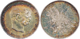 Franz Joseph I., 2 Krone 1912, Vienna