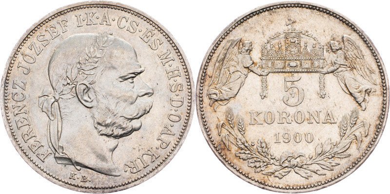 Franz Joseph I., 5 Korona 1908, Kremnitz Franz Joseph I., 5 Korona 1908, Kremnit...