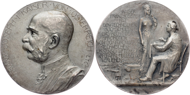Franz Joseph I., Medal 1901, Hujer Franz Joseph I., Medal 1901, Hujer, 36,654 g,...