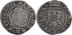 Albrecht von Wallenstein, 3 Kreuzer 1628, Jicin