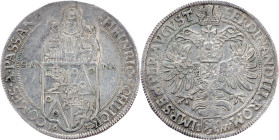 Heinrich Schlick, 1 Thaler 1642, Plana