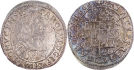 Charles II of Liechtenstein, 3 Kreuzer 1666, Kremsier