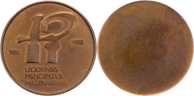 Baudouin I., Jeton 1980, one-sided strike, ESSAI