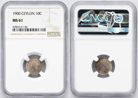 Victoria, 10 Cents 1900, London