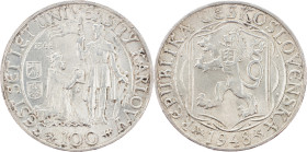 Czechoslovakia, 100 Korun 1948