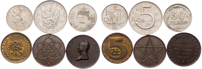 Czechoslovakia, Lot Czechoslovakia, Lot, 33,03 g, Lot of 6pcs; VF-EF

Grade: V...