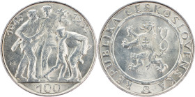 Czechoslovakia, 100 Korun 1955