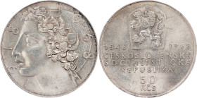 Czechoslovakia, 50 Korun 1968