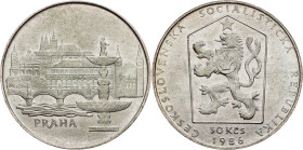 Sicialist Rep., 50 Korun 1986, Kremnica