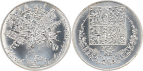 Czech Republic, 200 Korun 1996
