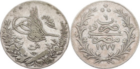 Mehmed V., 10 Qirsh ca.1911, Heaton
