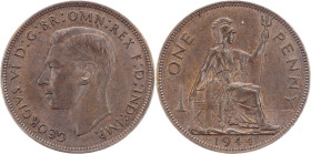 George VI., 1 Penny 1944, London