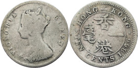 Victoria, 10 Cents 1866, London
