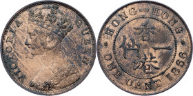 Victoria, 1 Cent 1866, London