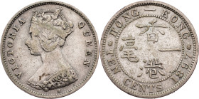 Victoria, 10 Cents 1897, Heaton