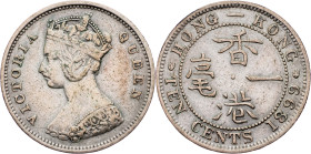 Victoria, 10 Cents 1899, London
