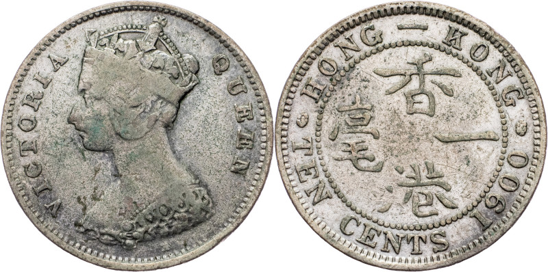 Victoria, 10 Cents 1900, Heaton Victoria, 10 Cents 1900, Heaton, 2,682 g, Ag (80...