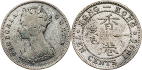 Victoria, 10 Cents 1900, Heaton