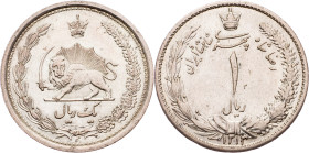 Reza Shah, 1 Rial 1934