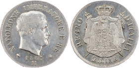 Napoleon I., 2 Lire 1807, M, Milan