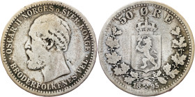 Oscar II., 50 Ore 1895