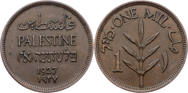 British Mandate, 1 Mil 1927, London British Mandate, 1 Mil 1927, London, 3,184 g...