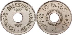 British Mandate, 10 Mils 1927, London