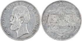 Carol I., 5 Lei 1883, Bucharest