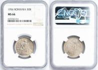 Romania, 50 Bani 1956, Bucharest