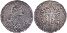 Peter I., Rouble 1719, Moscow