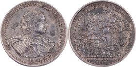 Peter I., Medal 1719