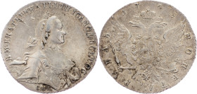 Catherine II. the Great , 1 Rouble 1763, СПБ-НК
