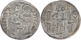 King Stefan Uros II Milutin (1282-1321), Dinar