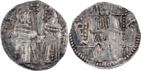 Emperor Stefan Dusan and empress Jelena (1346-1355), Dinar