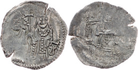 Emperor Stefan Dusan and empress Jelena (1346-1355), Half Dinar