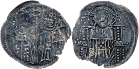 Emperor Stefan Dusan and empress Jelena (1346-1355), Half Dinar