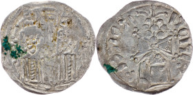 Emperor Stefan Uros and empress Ana (1355-1371), Dinar