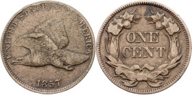 Federal Republic, 1 Cent 1857, Philadelphia