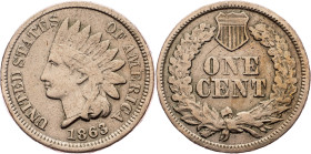 Federal Republic, 1 Cent 1863, Philadelphia