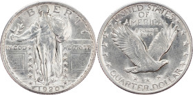 Federal republic, 1/4 Dollar 1920, Philadelphia