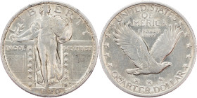Federal republic, 1/4 Dollar 1920, Philadelphia