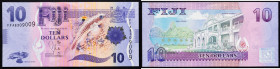 Fiji, 10 Dollars 2013