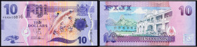 Fiji, 10 Dollars 2013
