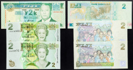 Ratu Sir Panaia Ganilau, Elizabeth II., 2 Dollars 2000, 2007, 2012