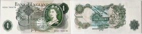Bank Of England, 1 Pound ND (1970-1978)