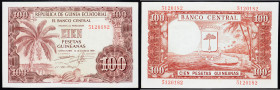 Guinea, 100 Pesetas Guineanas 1969