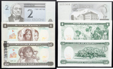 K. E. von Baer, 2 Krooni, 1 Nakfa, 5 Nakfa 1992, 1997, 1997