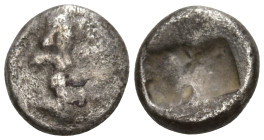 Greek
ACHAEMENID EMPIRE. Darios I to Xerxes I (Circa 505-480 BC)
1/6 Siglos (8mm 0.7g)